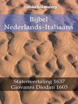 cover image of Bijbel Nederlands-Italiaans